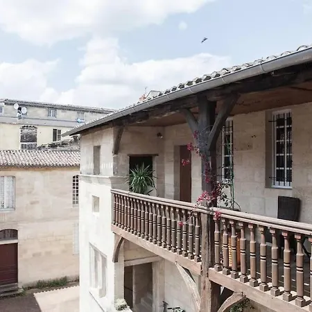 아파트 Bel Avec Terrasse - Centre Historique 보르도